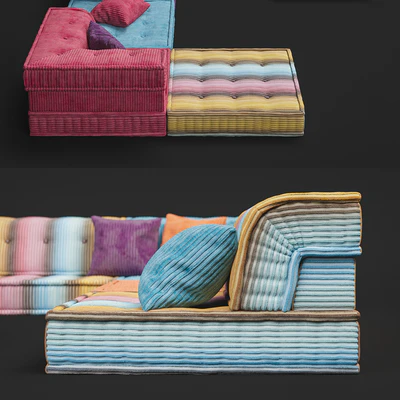 Sofa Mah Jong Roce Bobois — Ver 3