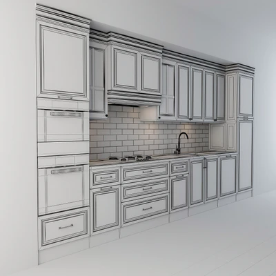 NeoClassic Kitchen  Black — Вид 2
