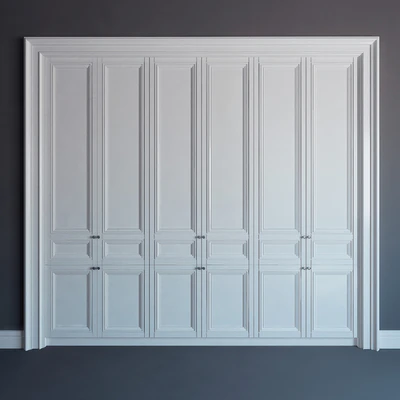 Встроенный шкаф 10\fitted wardrobe 10 — Вид 1