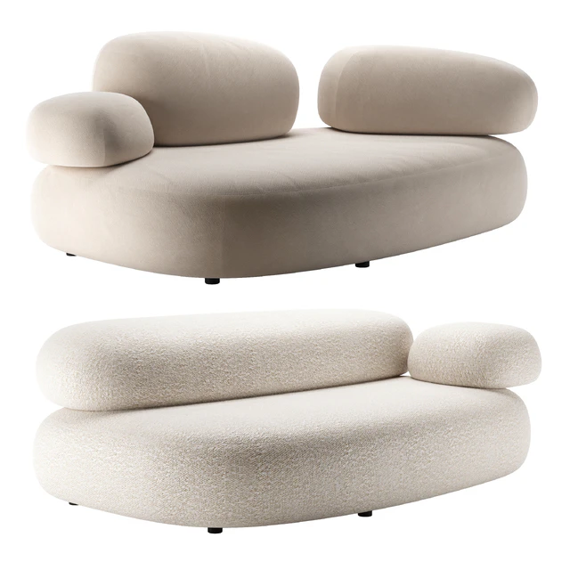PEBBLE RUBBLE | Sofa by Moroso set 3 — Descargar