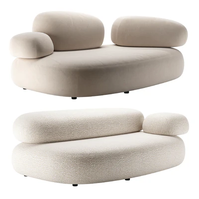 PEBBLE RUBBLE | Sofa by Moroso set 3 — Ver 1