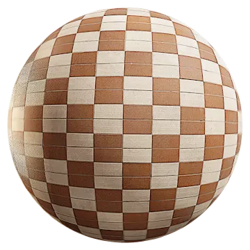 checkered ceramic tiles 001 — Descargar
