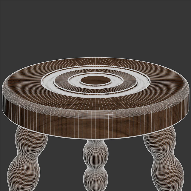 Heaps & Woods - Leon stool — Descargar