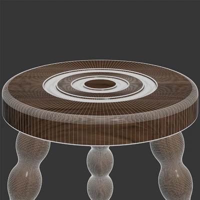 Heaps & Woods - Leon stool — Ver 3