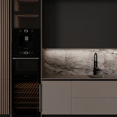 Kitchen in modern style 48 — Ver 6