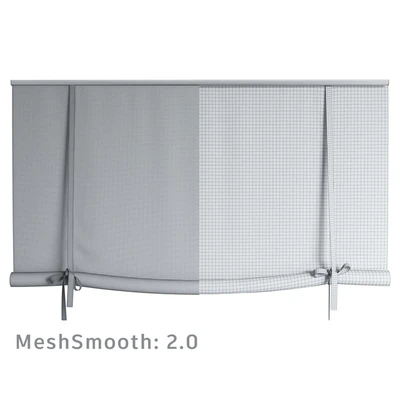 Roman Curtains 202 | Sheer Roller Blind with bows — Вид 6