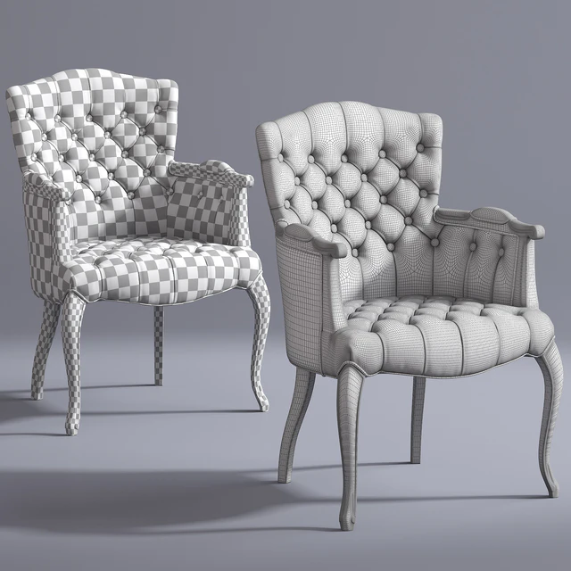 French VictorianStyled Chair — Descargar