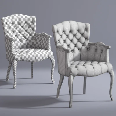 French VictorianStyled Chair — Ver 2