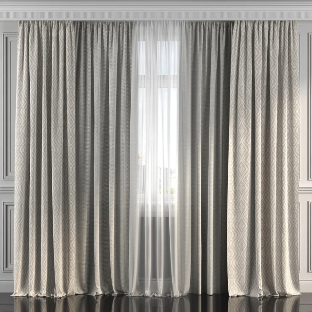 Curtains with window 190 — Descargar