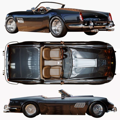 Ferrari 250 GT SWB California Spyder — View 4