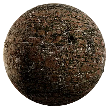 stone wall with lichen 002 — Descargar