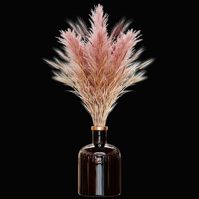 Pampas bouquet flower 02 — Скачать