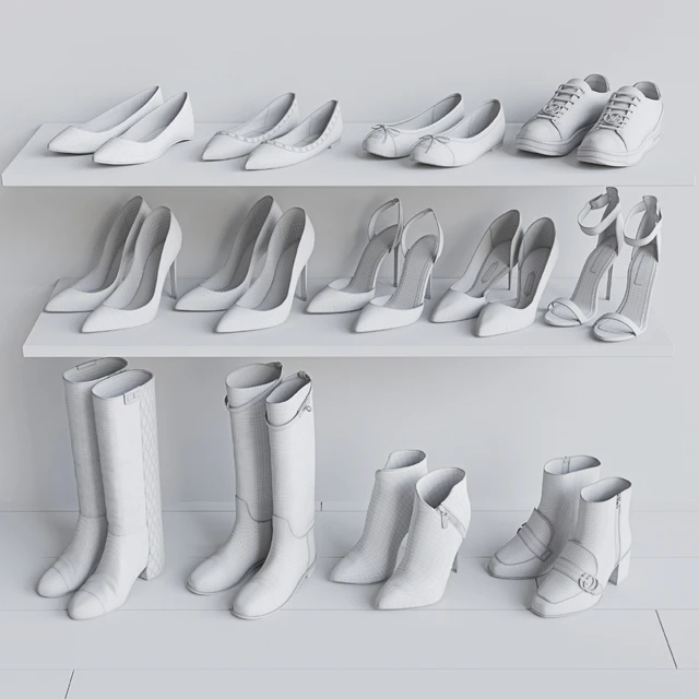 Set of women's shoes 1 — Descargar