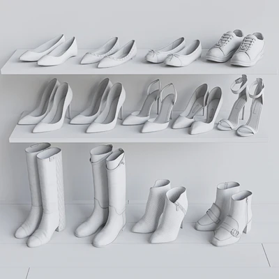 Set of women's shoes 1 — Ver 4