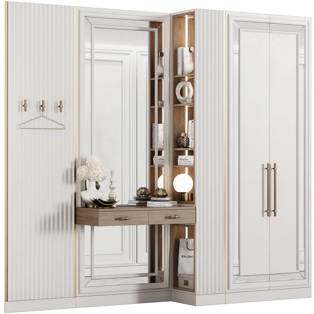 Entrance hall modular in neoclassical style 06 — Download