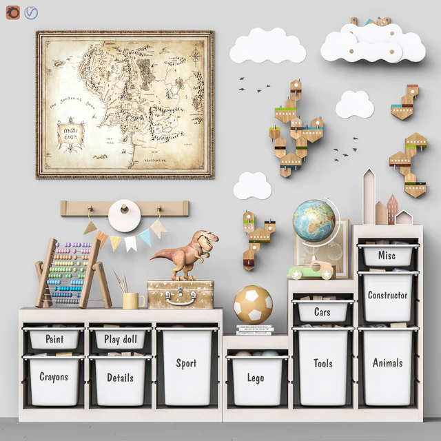Toys and furniture set 103 — Descargar