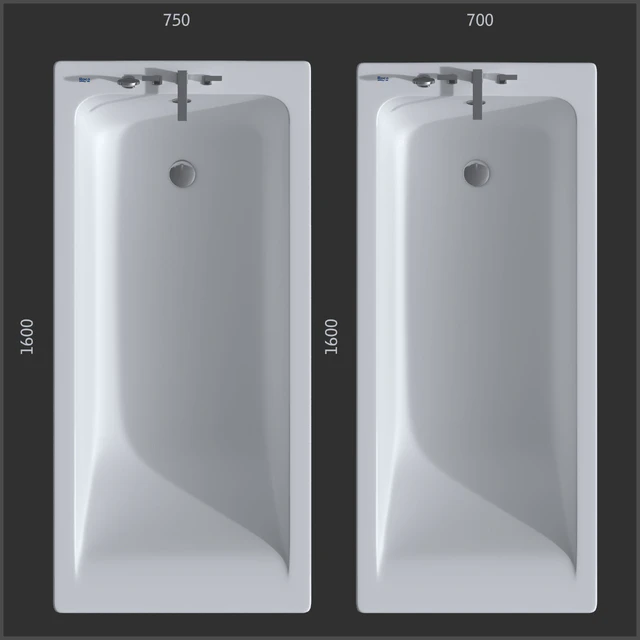 Roca Easy bathtub Article: 248178000 — Descargar