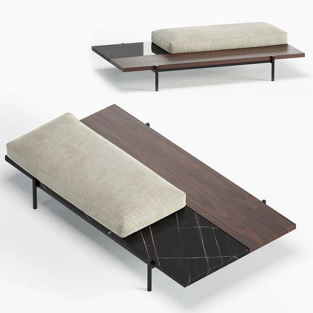 Superquadra Minotti Pouf 2021 Collection 2 Size — Descargar