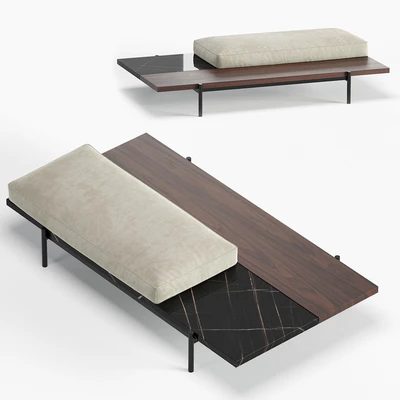 Superquadra Minotti Pouf 2021 Collection 2 Size — Ver 5
