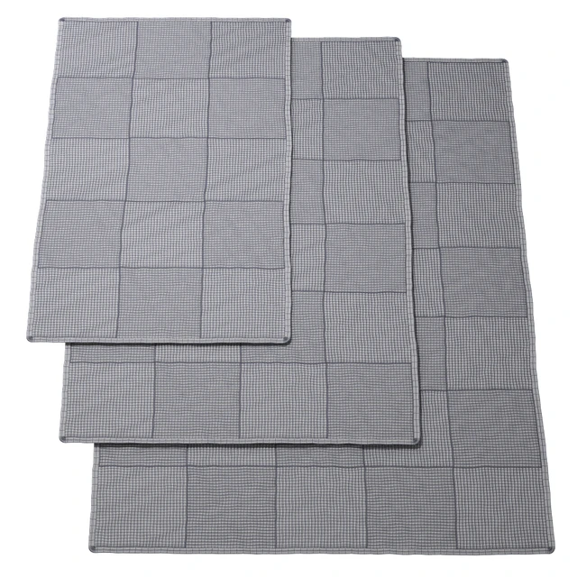 Natural Checker Braided Jute Rug — Descargar