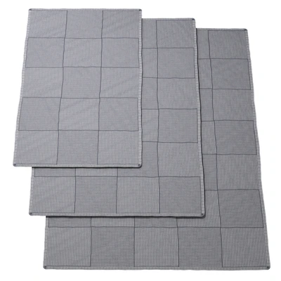 Natural Checker Braided Jute Rug — Ver 6