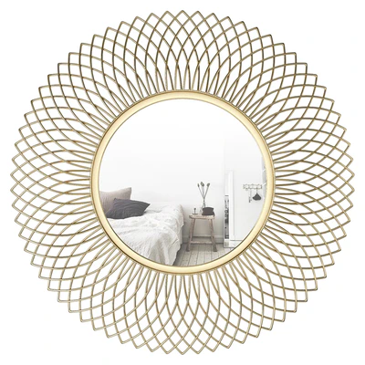 Henninger Metal Glam Accent Mirror — Ver 1