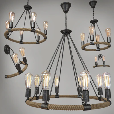 Round-type pendant lamp — Ver 1