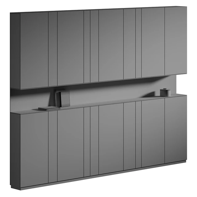 Bookshelf and decor rack, closet — Descargar