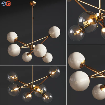 Turenne Large Dynamic Chandelier Circalighting — Ver 1