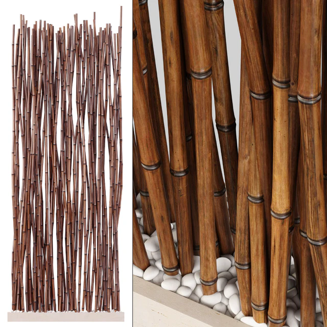 Bamboo low  decor small pebble n4 — Скачать