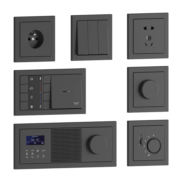 Jung LS Flat design set 2 — Скачать