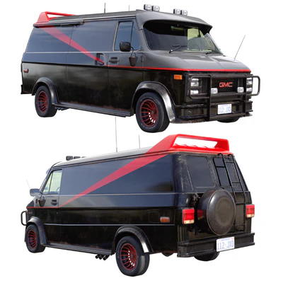 GMC Vandura 1983 A-team van — Ver 1