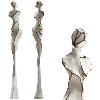 Sculpture Abstract human 02 — View 3