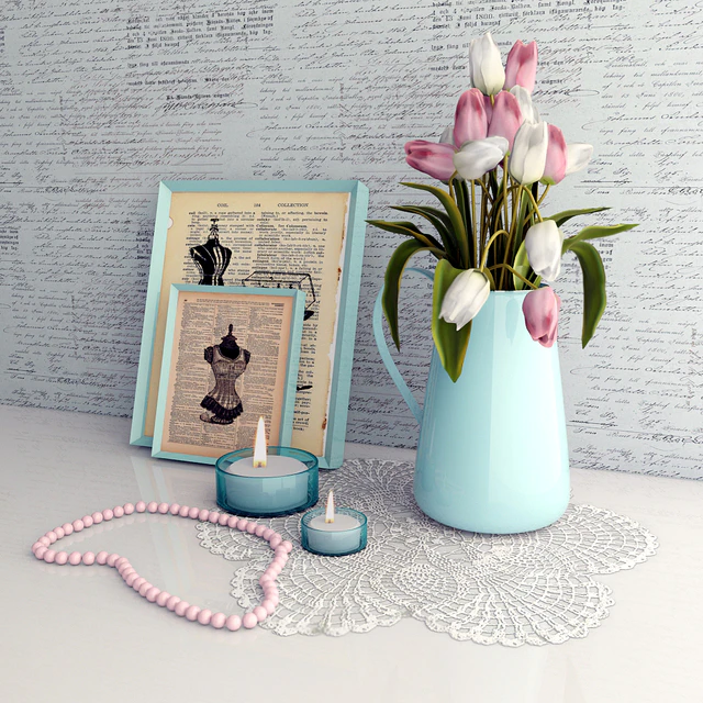 Decor + tulips — Descargar