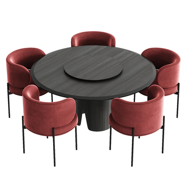 Gallotti&Radice Akiko + Manto Dinning Set 1 — Скачать