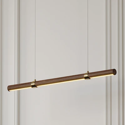 Linear Wood LED Pendant — Вид 1