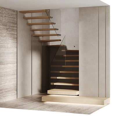 U-shaped staircase — Ver 6