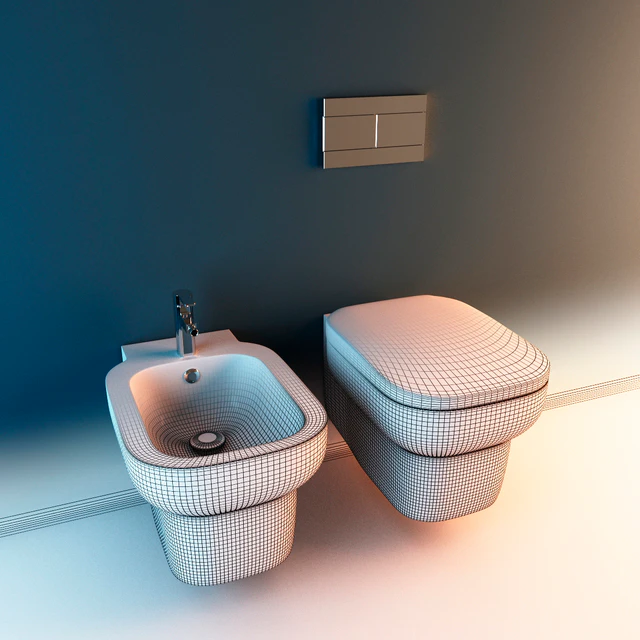 Toilet and bidet Jacob Delafon Replay — Descargar