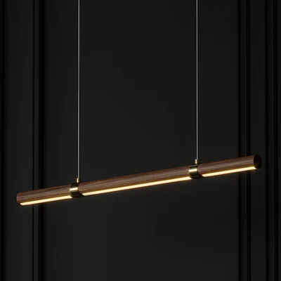 Linear Wood LED Pendant — Вид 4