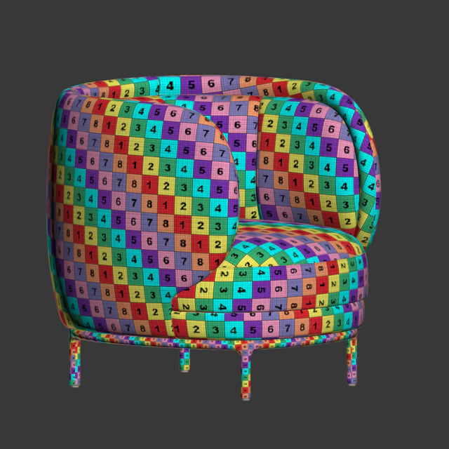 Vuelta armchair wittmann — Descargar