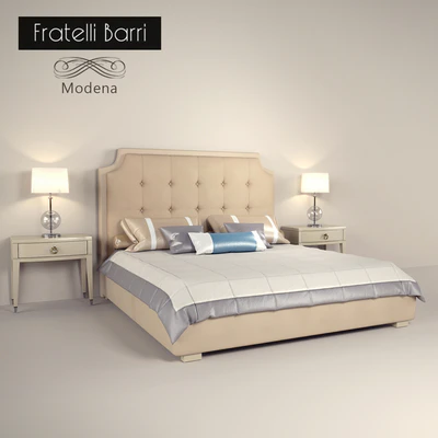 Bed pedestal Fratelli Barri Modena — Ver 1