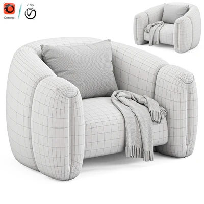 Jaqueline Armchair by Salmafurniture — Ver 5