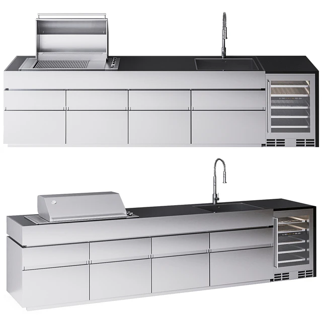 Outdoor Kitchen Island Fesfoc Krakatoa — Descargar