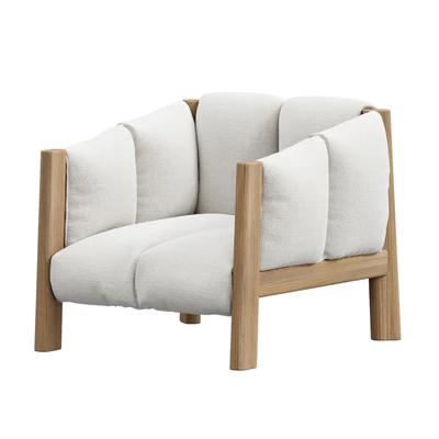 Kettal Plumon Club Armchair — View 6