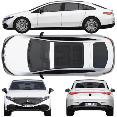 Mercedes-Benz EQS 2022 — Вид 5