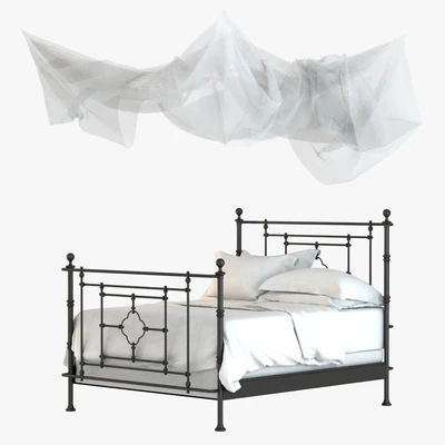 Restoration Hardware QUATREFOIL IRON BED — Ver 1