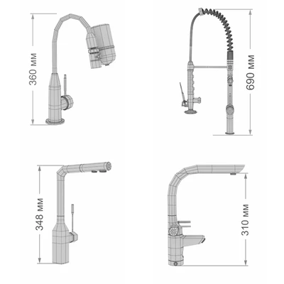 Kitchen taps — Ver 2