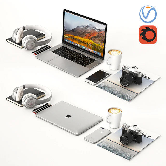 Workplace Silver MacBook — Descargar