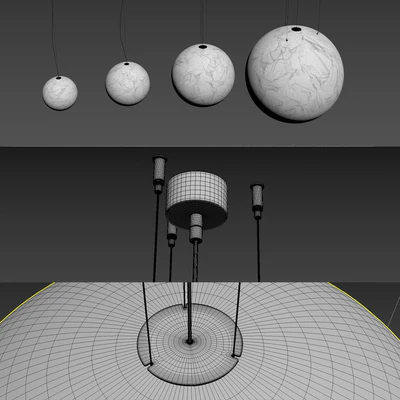 Люстра Moon от Davide Groppi — Вид 7