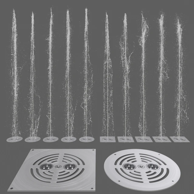 Пешеходный фонтан Dry Deck KIT FPK-5000 — Скачать